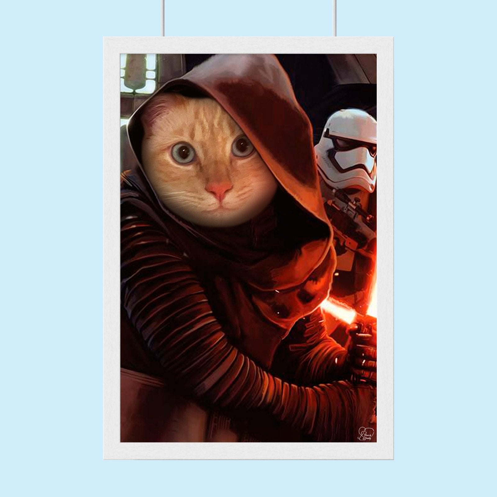 Kelo Ren Star Wars - Custom Pet Portrait - 1 Pet - Furr and Family