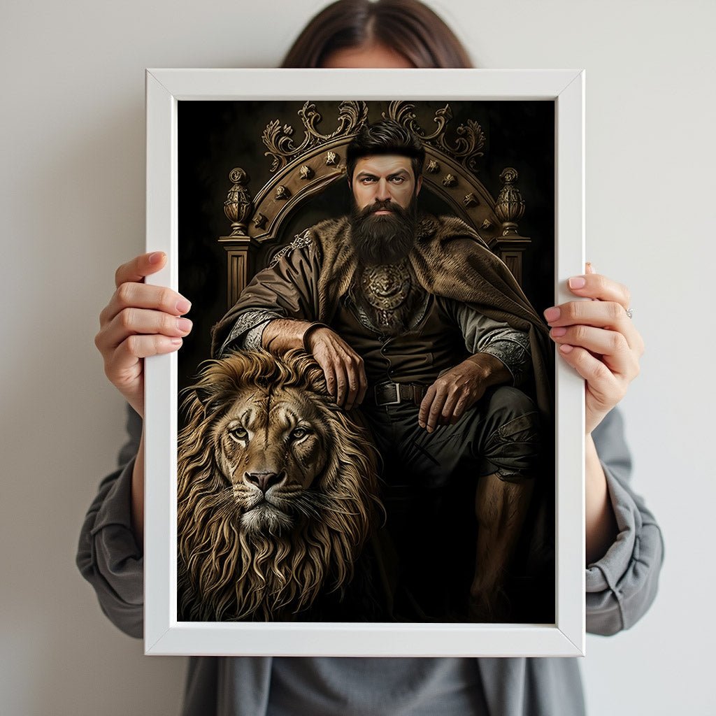 King of Beasts Human Portrait - Human Portrait - Male - Furr and Family