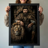 King of Beasts Human Portrait - Human Portrait - Male - Furr and Family