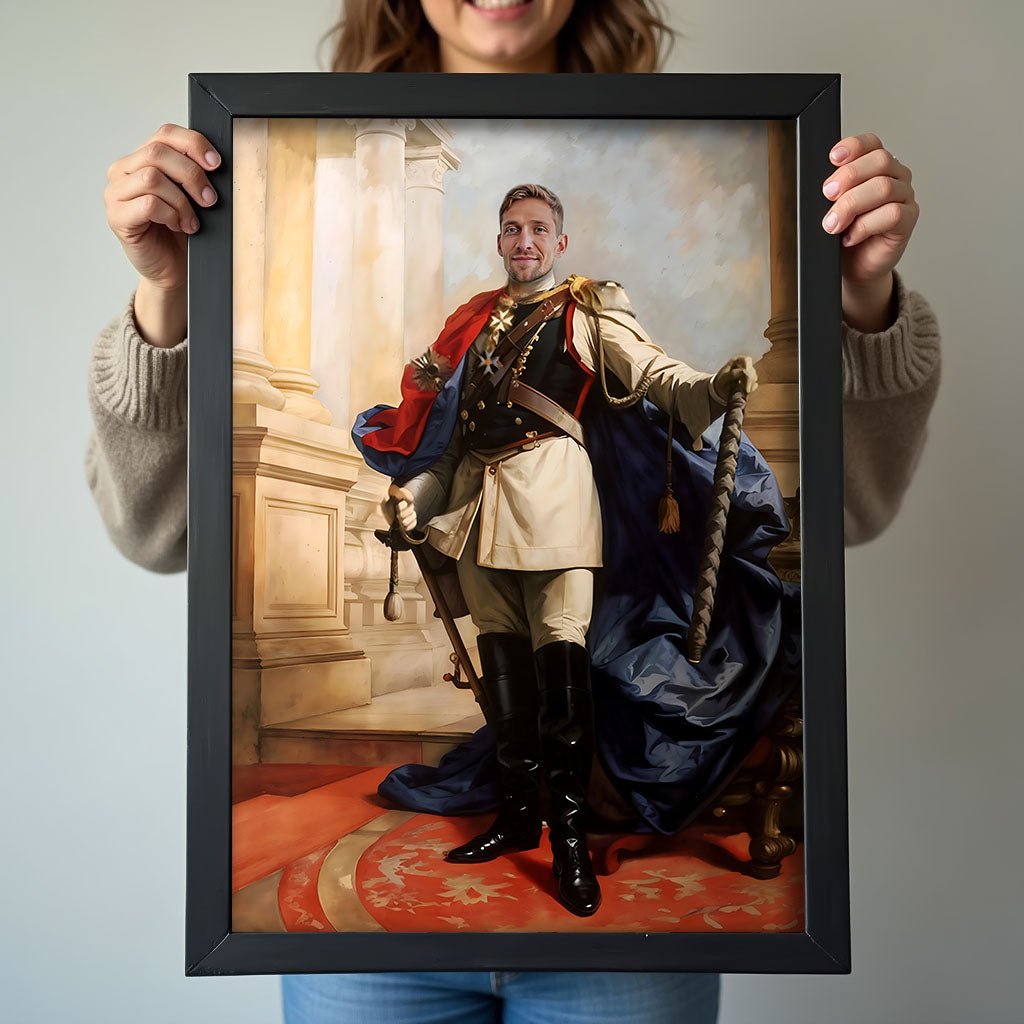 Knight Commander Custom Human Portrait - Human Portrait - Male - Furr and Family