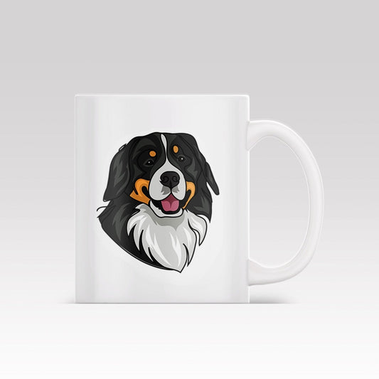 Line Art Colored - Custom Mug - 1 Pet - Furr and Family