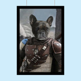 Mandolar Lan Star Wars - Custom Pet Portrait - 1 Pet - Furr and Family