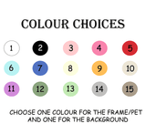 Minimalist Pet Line art - Custom Pet Portrait - 1 Pet - Furr and Family