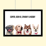 Modern Pet Vector - Custom Pet Portrait - 1 Pet - Furr and Family