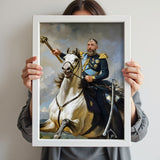 Mounted Commander Human Portrait - Human Portrait - Male - Furr and Family
