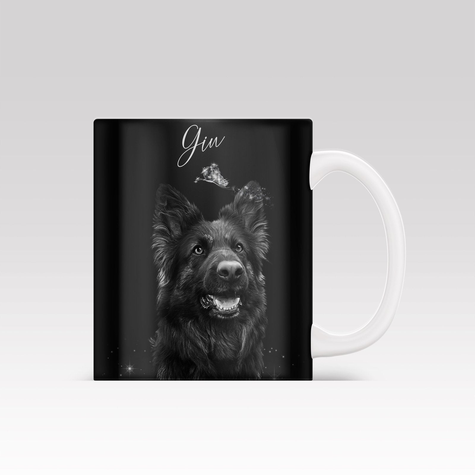 Mystic Butterflies - Custom Mug - 1 Pet - Furr and Family