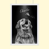 Mystic ButterFly Style - Custom Pet Portrait - 1 Pet - Furr and Family