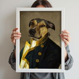 Noble Admiral Custom Pet Portrait - 1 Pet - Furr and Family