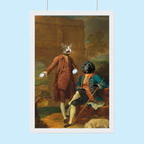 Noble Companions – Vintage Multi - Pet Portrait - 2 Pets - Furr and Family