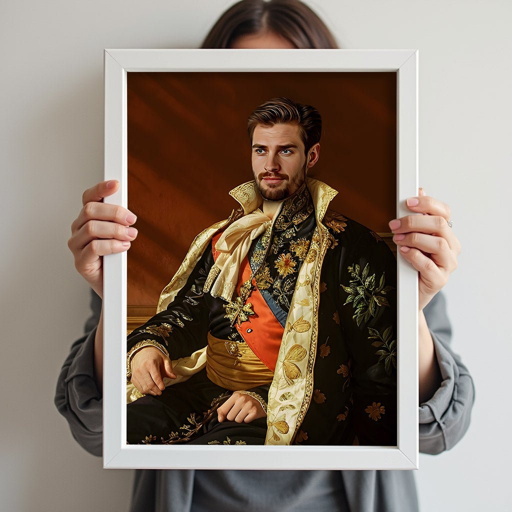 Ornate Regal Gentleman Portrait - Human Portrait - Male - Furr and Family