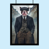 Peaky Blinders Pet Portrait - Custom Pet Portrait - 1 Pet - Furr and Family