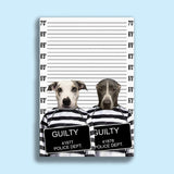 Partners in Crime Pet Portrait - 2 Pets - Furr and Family