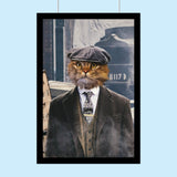 Peaky Brothers - Pet Brother - Custom Pet Portrait - 1 Pet - Furr and Family