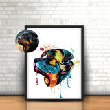 Pop Art - Custom Pet Portrait - 1 Pet - Furr and Family