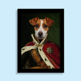 Prince Charming Pup – Personalized Regal Portrait - 1 Pet - Furr and Family