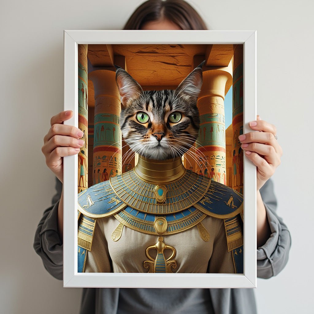 Queen of the Nile – Royal Egyptian Pet Art - 1 Pet - Furr and Family