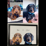 Realistic Pet Portrait - 1 Pet - Furr and Family