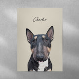 Realistic Pet Portrait - 1 Pet - Furr and Family