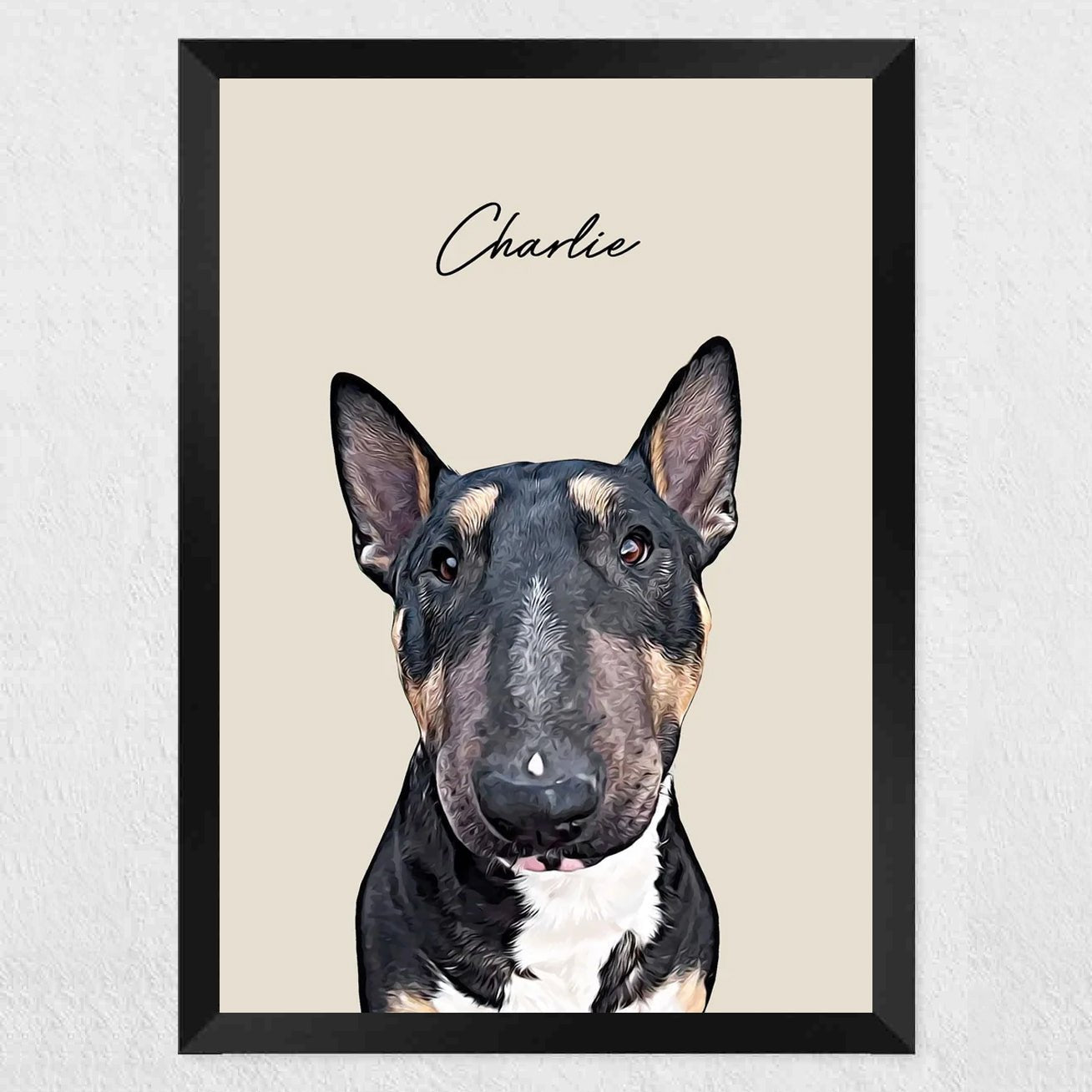 Realistic Pet Portrait - 1 Pet - Furr and Family