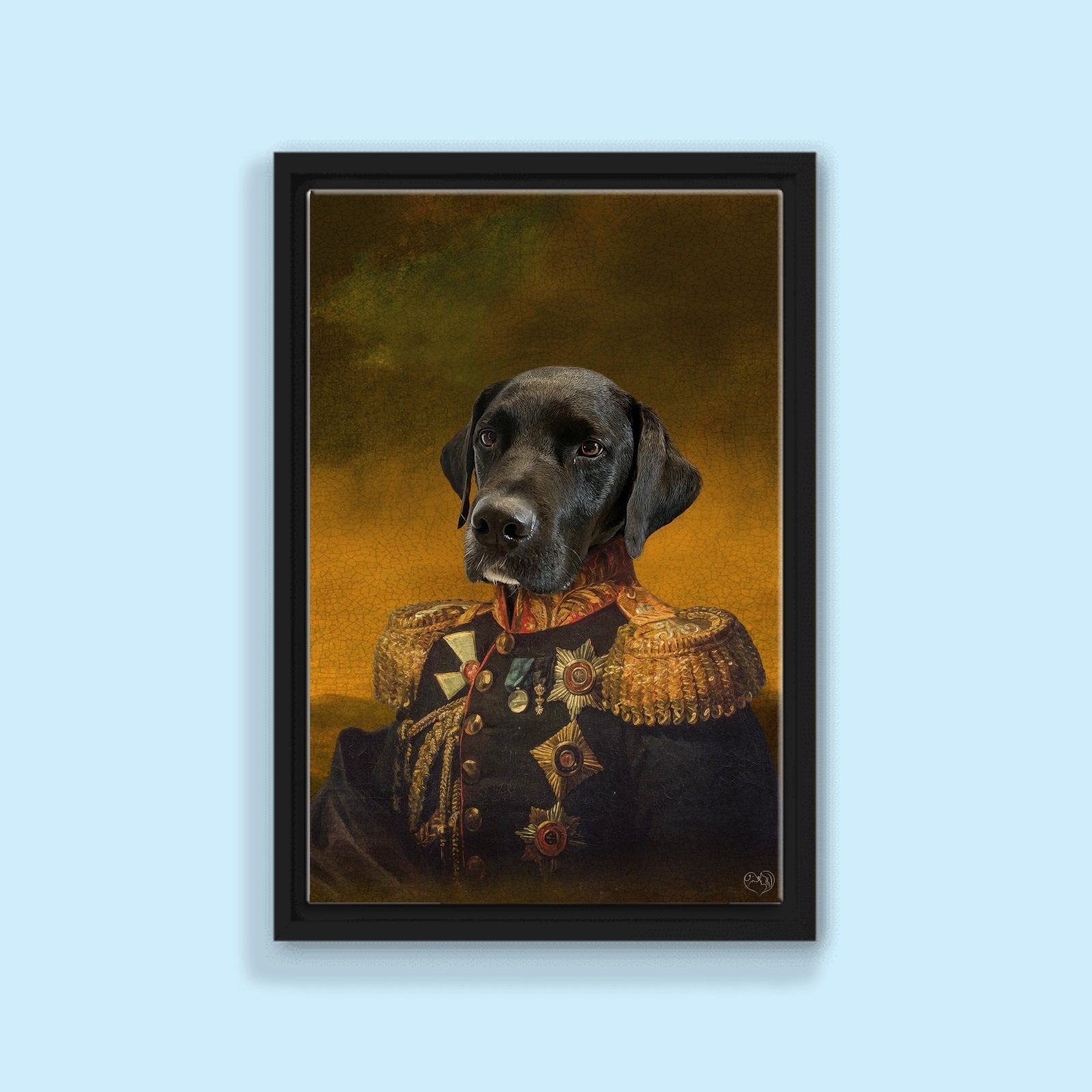 Regal Commander Pet Portrait - 1 Pet - Furr and Family