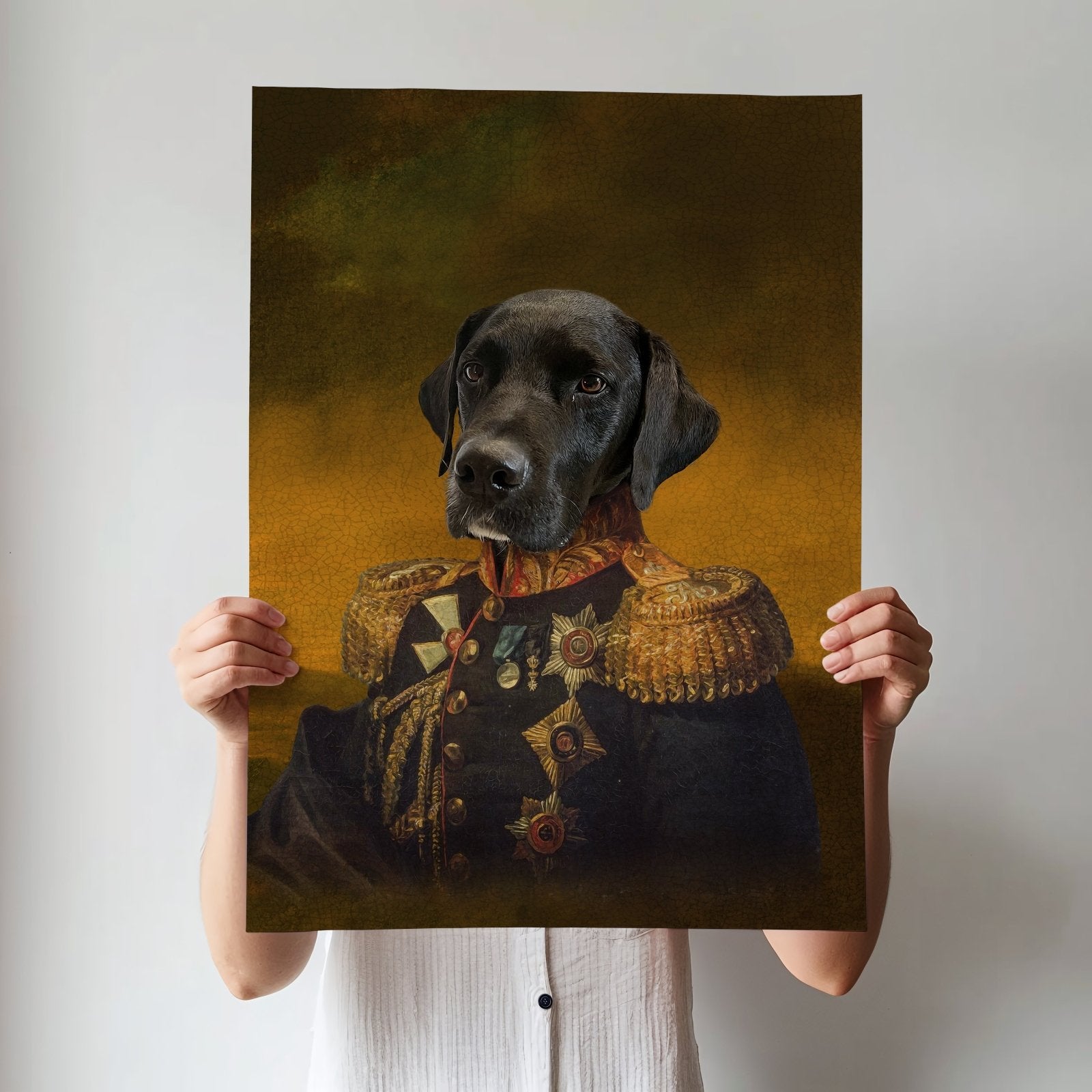 Regal Commander Pet Portrait - 1 Pet - Furr and Family