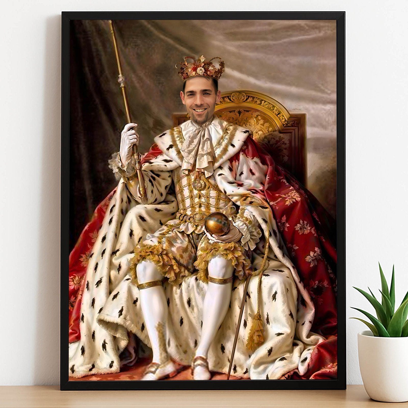 Regal King Human Portrait - Human Portrait - human portrait - Furr and Family