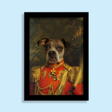 Regal Pet Portrait - Custom Pet Portrait - 1 Pet - Furr and Family