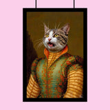 Regal Renaissance Pet Portrait – Custom Pet Canvas | Furr and Family - 1 Pet - Furr and Family