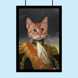 Royal Commander Pet - Custom Pet Portrait - 1 Pet - Furr and Family