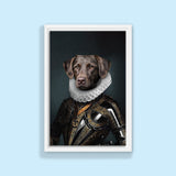 Royal Knight Custom Pet Portrait - 1 Pet - Furr and Family