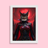 Scarlet Witch - Custom Pet Portrait - 1 Pet - Furr and Family