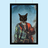 Scottish Pet Man - Custom Pet Portrait - 1 Pet - Furr and Family