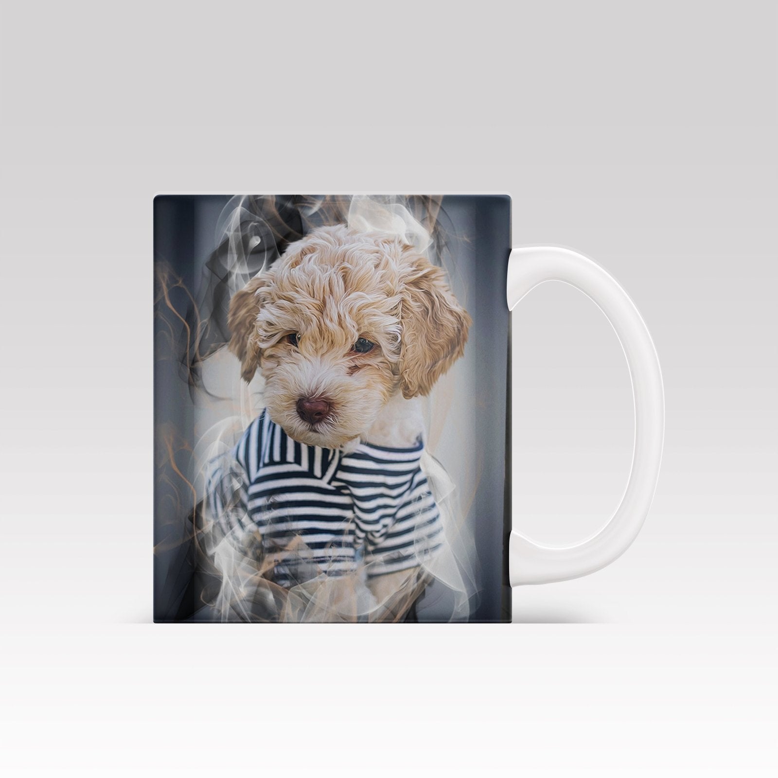 Smoke Art - Custom Mug - 1 Pet - Furr and Family