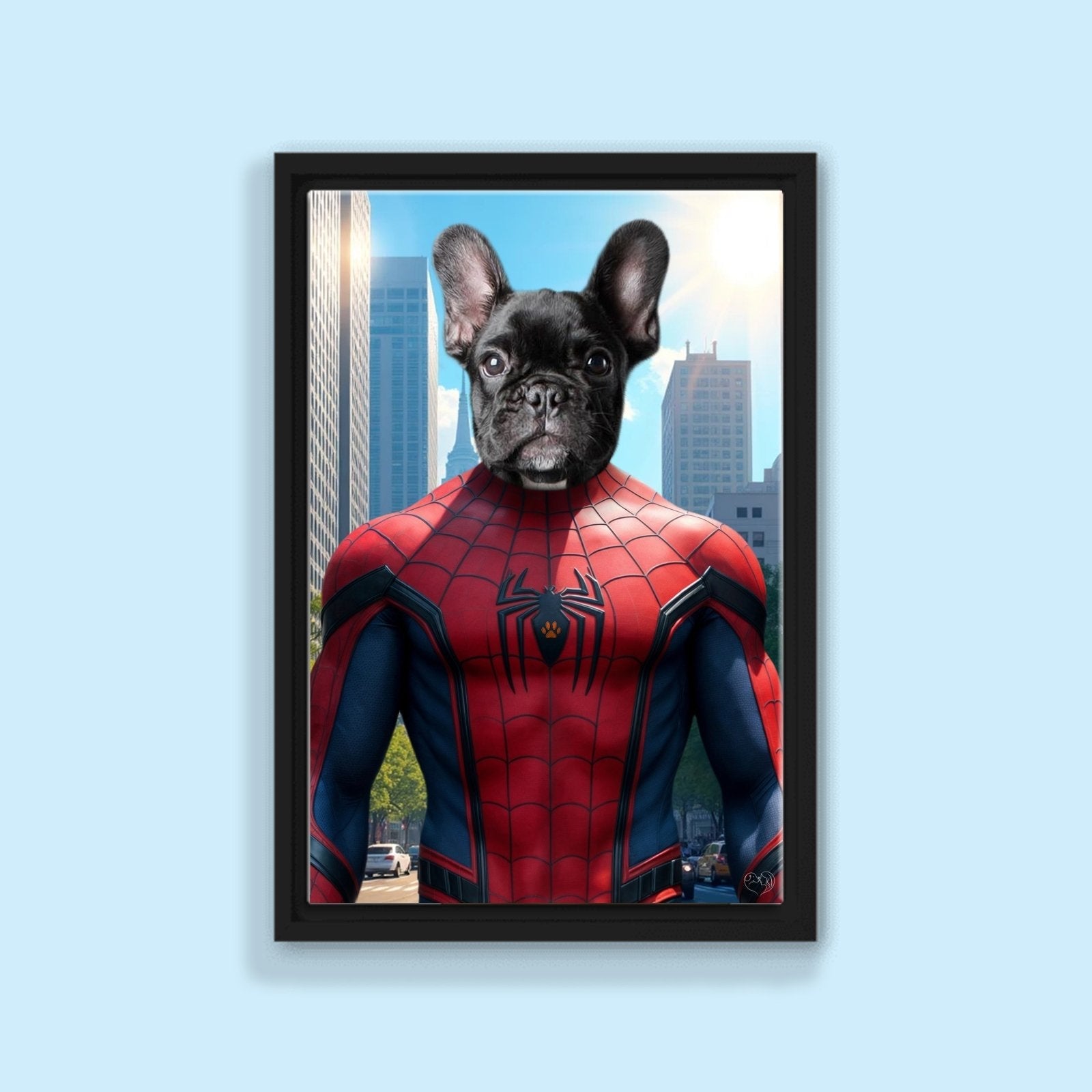 Spider Man Paw - Custom Pet Portrait - 1 Pet - Furr and Family