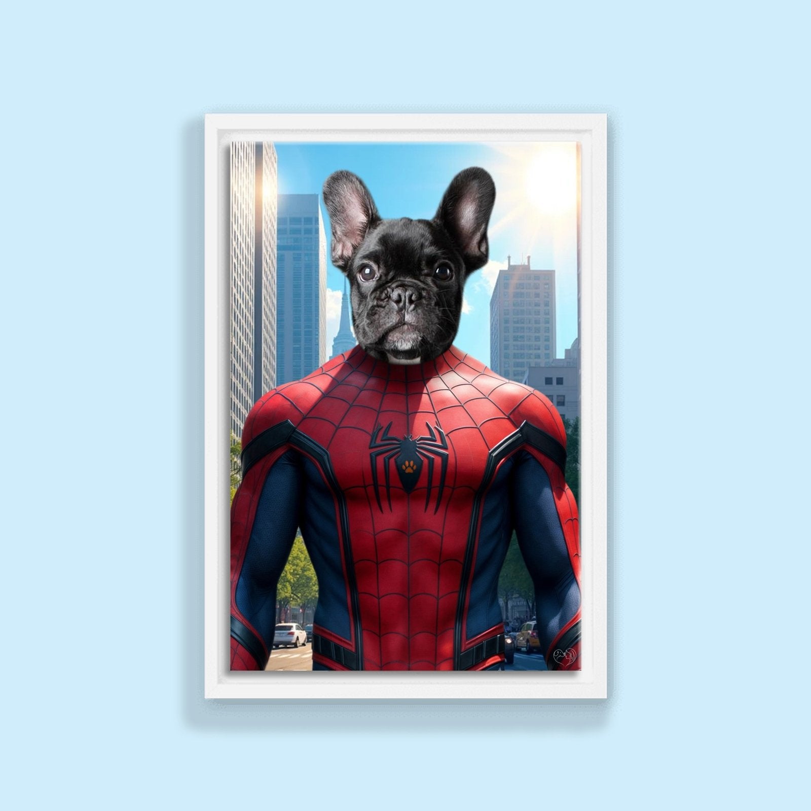 Spider Man Paw - Custom Pet Portrait - 1 Pet - Furr and Family