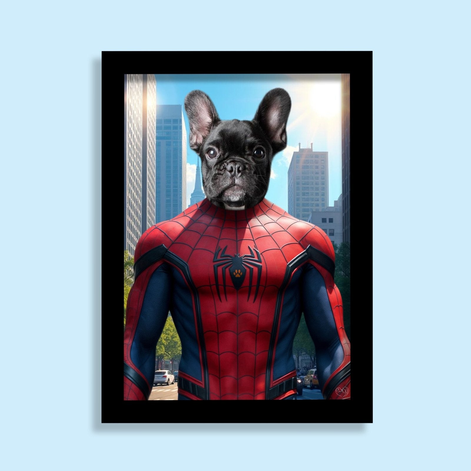 Spider Man Paw - Custom Pet Portrait - 1 Pet - Furr and Family