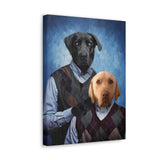 Step Brothers - Custom Pet Portrait | Custom Pet Canvas - 2 Pets - Furr and Family