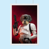 Stormtrooper Armor – Personalized Star Wars - Themed Pet Portrait - 1 Pet - Furr and Family