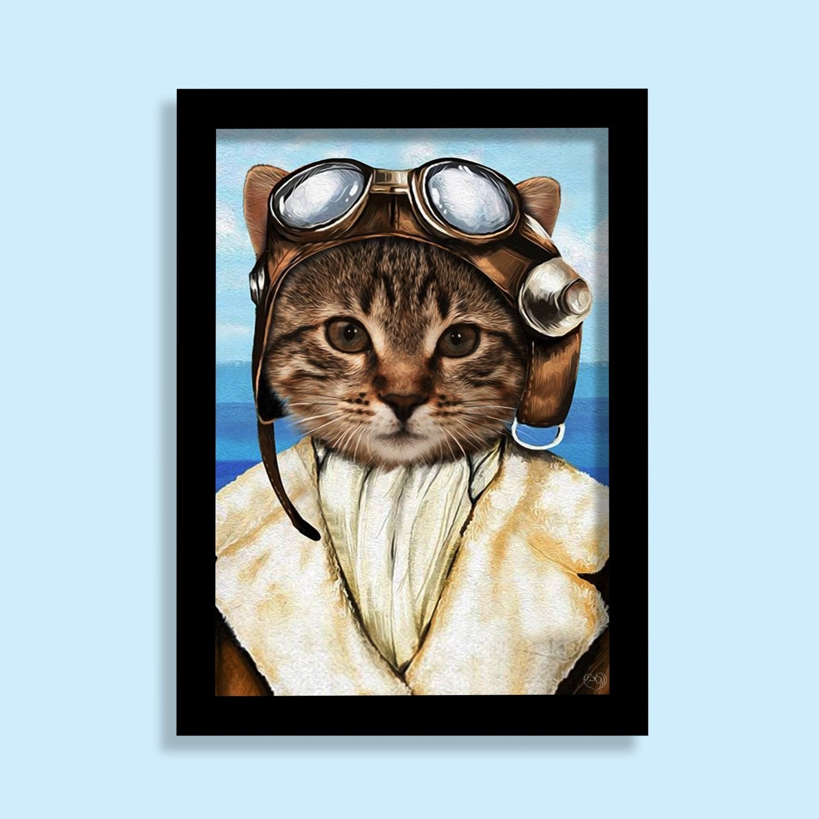 The Aviator - Custom Pet Portrait - 1 Pet - Furr and Family