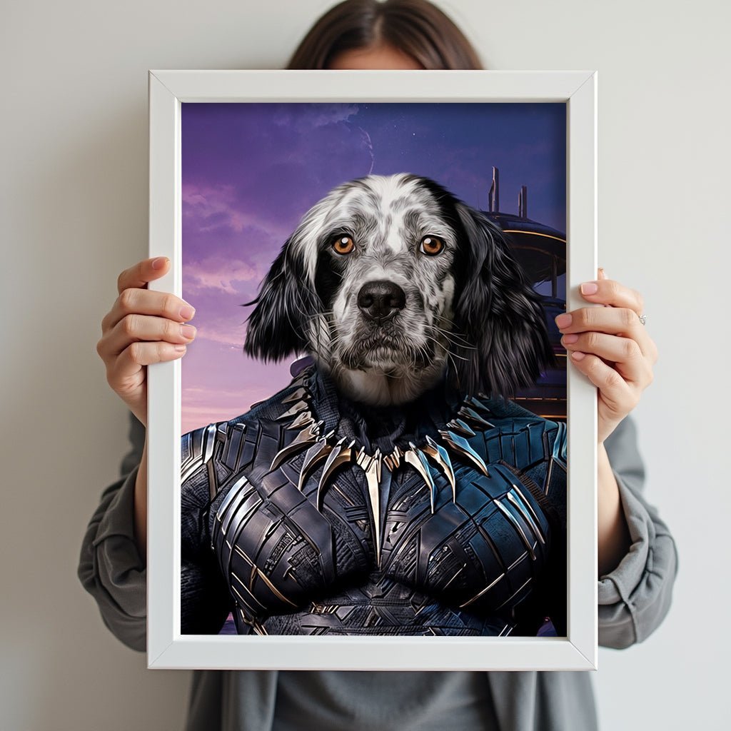 The Black Panther inspired - Custom Pet Portrait - 1 Pet - Furr and Family