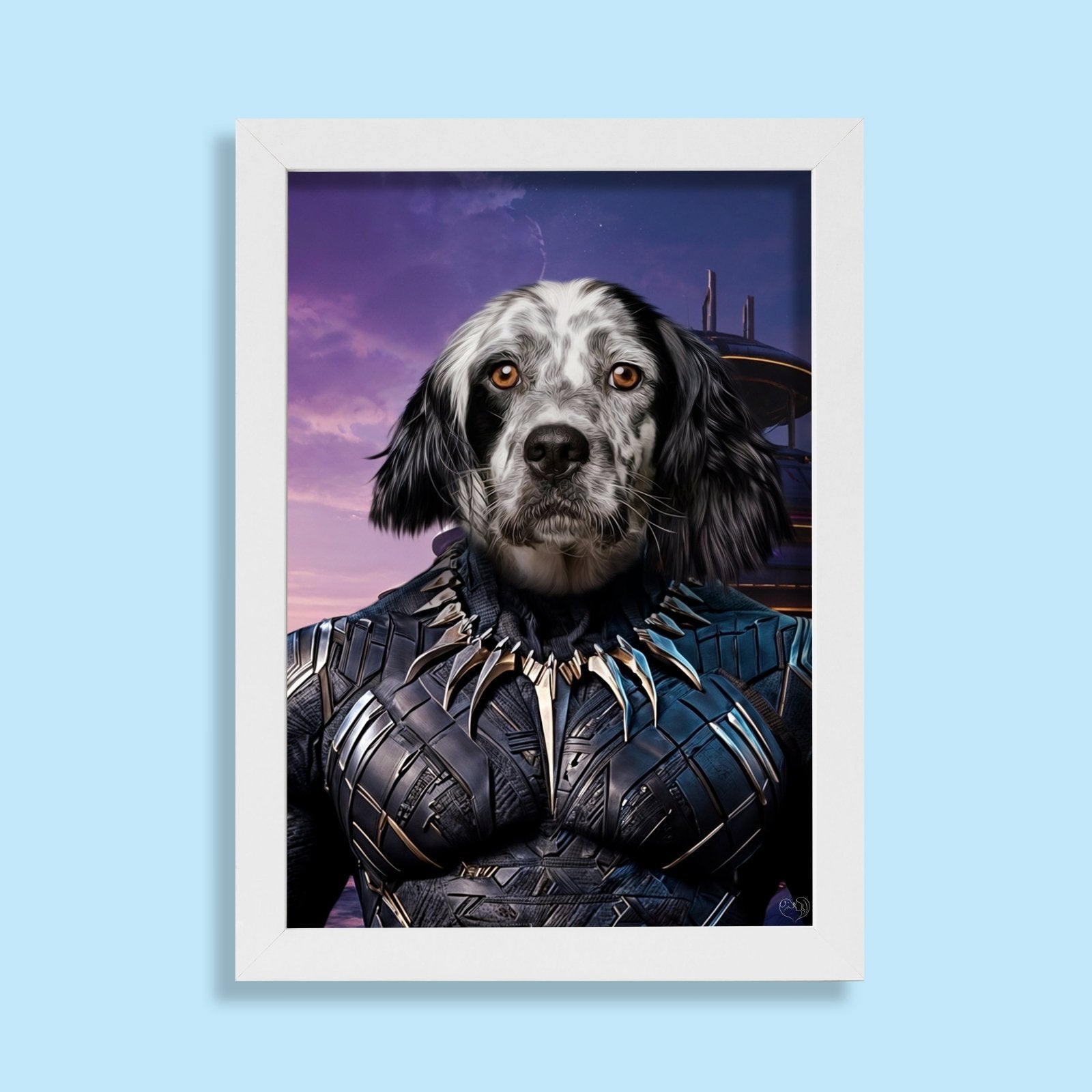 The Black Panther inspired - Custom Pet Portrait - 1 Pet - Furr and Family