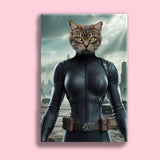 The Black Widow - Custom Pet Portrait - 1 Pet - Furr and Family