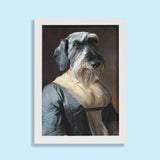 The Classic Lady - Custom Pet Portrait - 1 Pet - Furr and Family