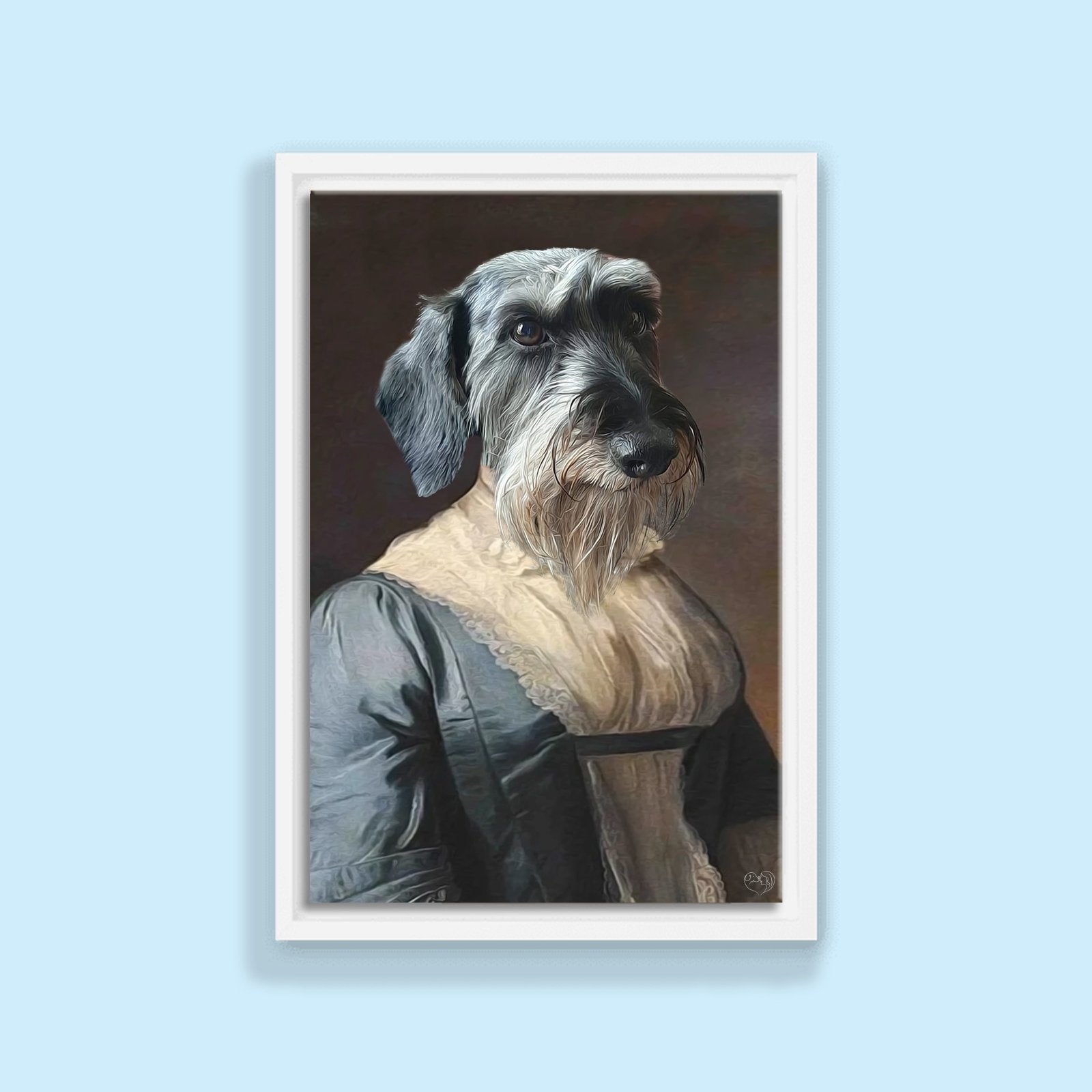 The Classic Lady - Custom Pet Portrait - 1 Pet - Furr and Family