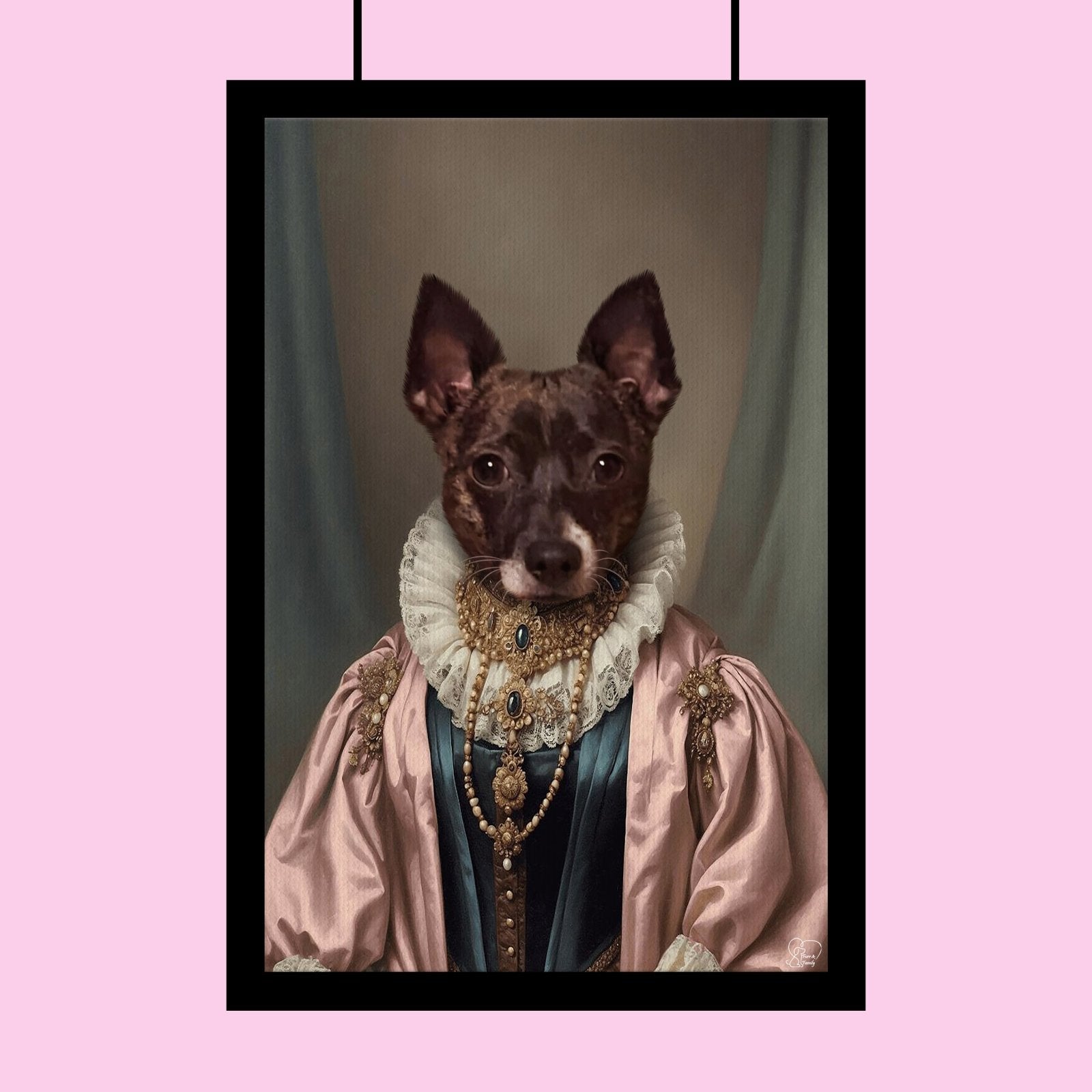 The Duchess of Elegance | Victorian Noble Pet Art Canvas - 1 Pet - Furr and Family