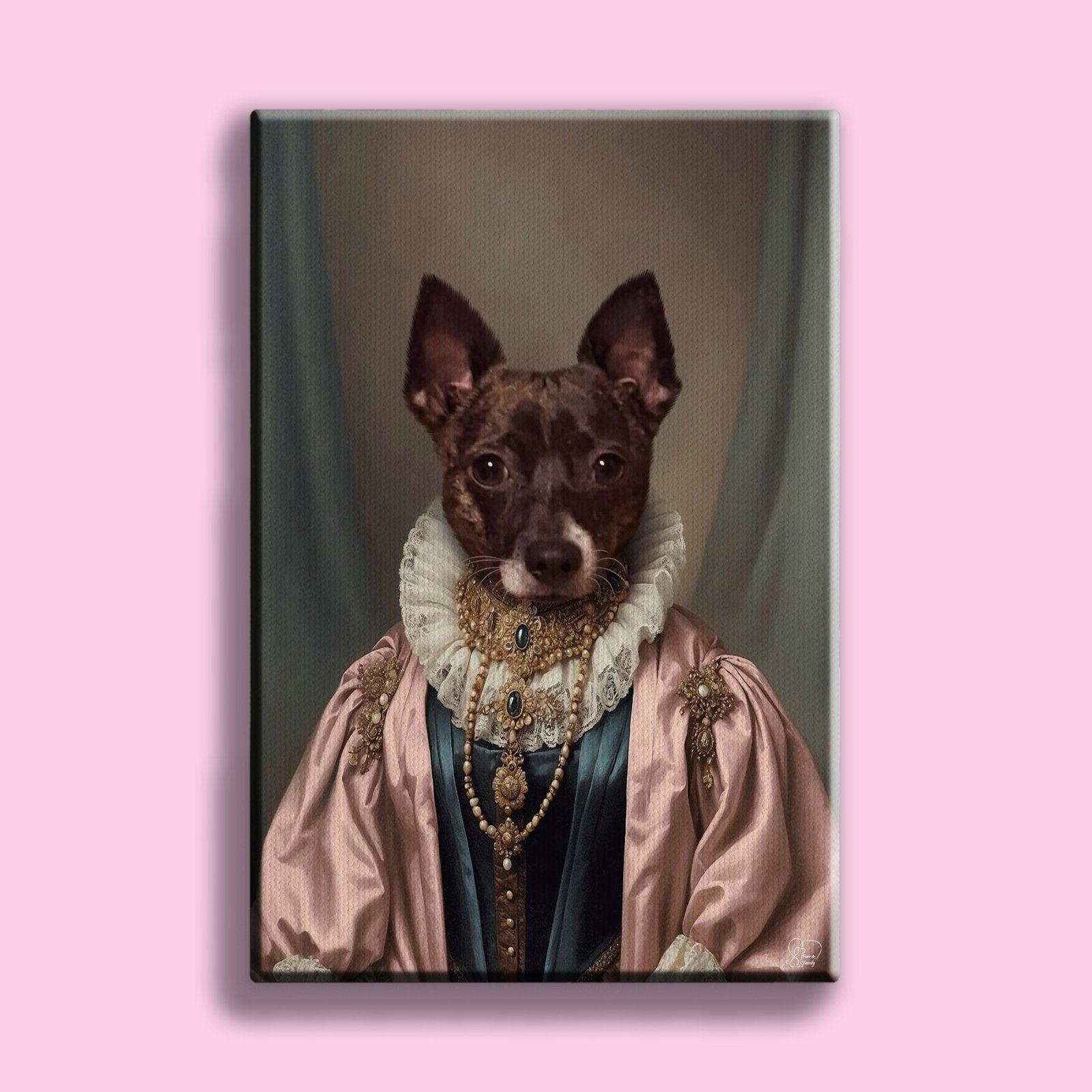 The Duchess of Elegance | Victorian Noble Pet Art Canvas - 1 Pet - Furr and Family