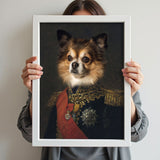 The Elite Marshal - Custom Pet Portrait - 1 Pet - Furr and Family