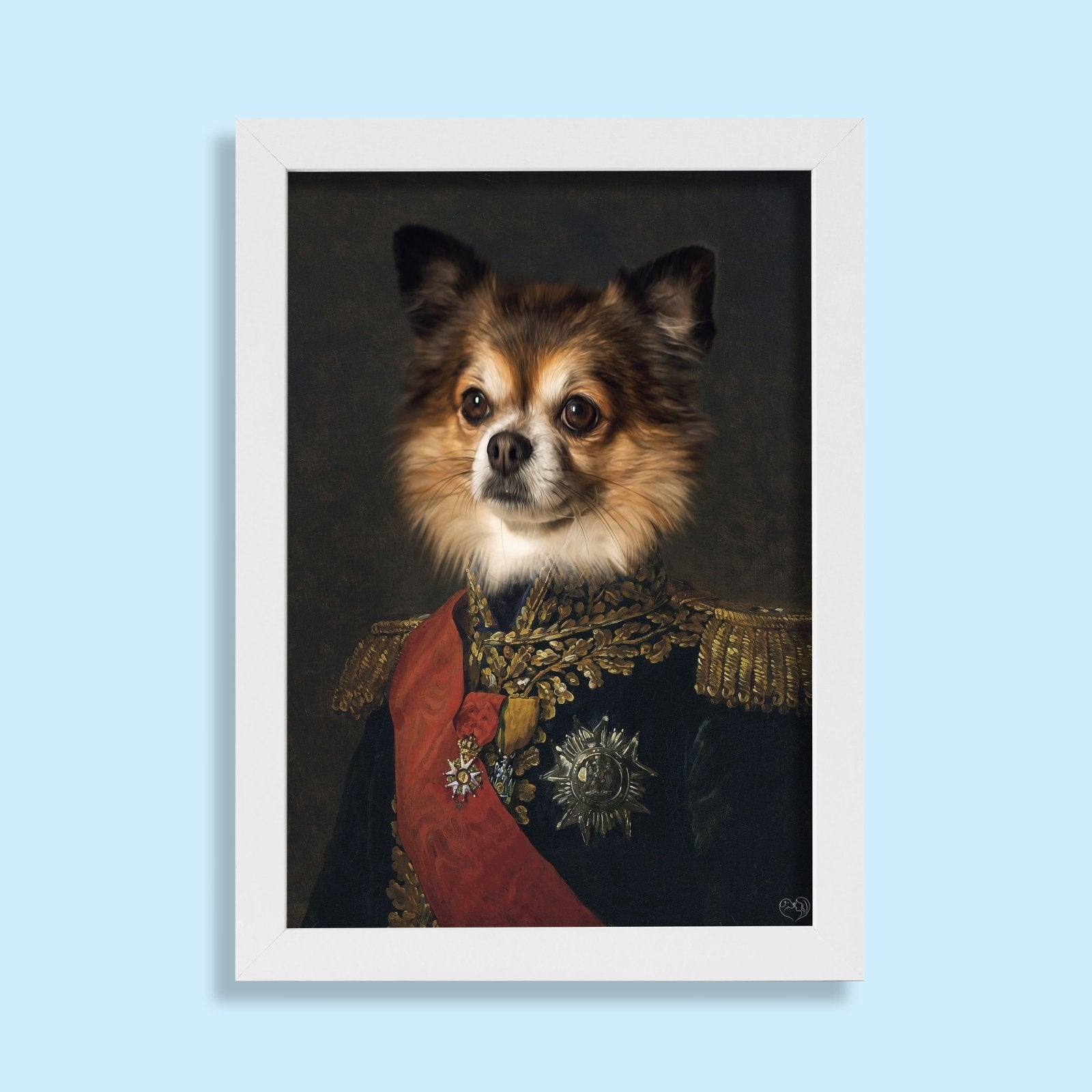 The Elite Marshal - Custom Pet Portrait - 1 Pet - Furr and Family