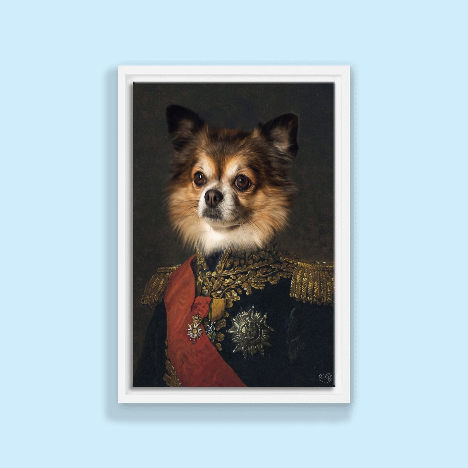 The Elite Marshal - Custom Pet Portrait - 1 Pet - Furr and Family