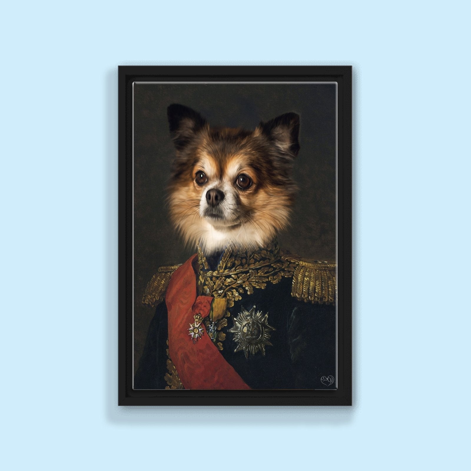 The Elite Marshal - Custom Pet Portrait - 1 Pet - Furr and Family